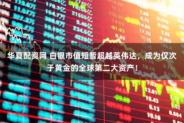 华夏配资网 白银市值短暂超越英伟达，成为仅次于黄金的全球第二大资产！